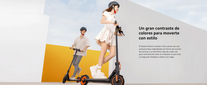 Scooter 4 Go Xiaomi 20km 25km/h 600W Patinete Eléctrico Original - Imagen 7