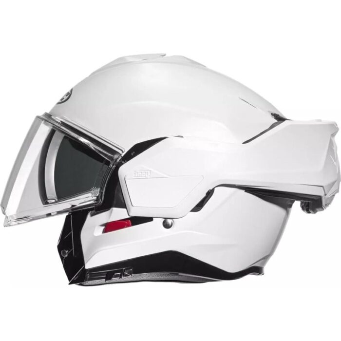 HJC i100 Casco Modular de Moto Blanco Perla Original - Imagen 2