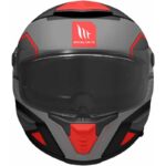 MT Thunder 4 SV Jerk Rosso Opaco Casco Integral de Moto Original - Imagen 2