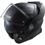 LS2 ADVANT X Modular Solid Mat Black Casco de motocicleta - Imagen 2