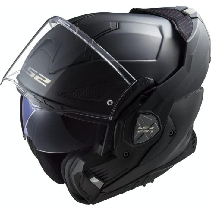 LS2 ADVANT X Modular Solid Mat Black Casco de motocicleta - Imagen 2