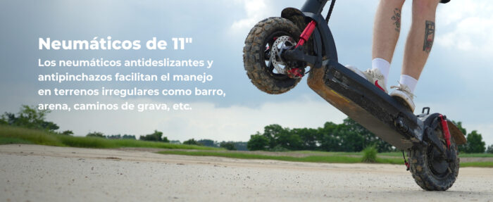 GT2 Todoterreno isinwheel 45km 45km/h 800W Patinete Eléctrico Original - Imagen 16