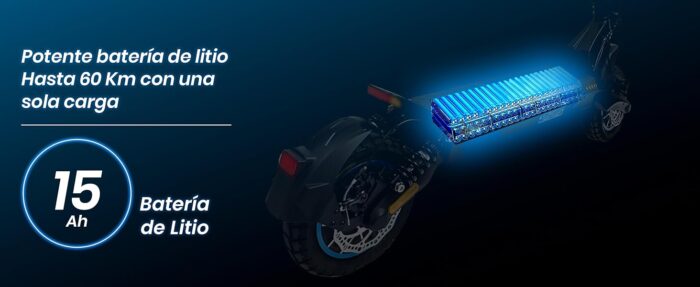 Dual Max 60 km 25 km/h 1000W Smartgyro Crossover Patinete Eléctrico Original - Imagen 13