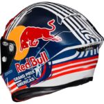 HJC RPHA1 Red Bull Austin GP Casco Moto Integral Blanco/Azul/Rojo Original - Imagen 2