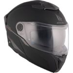 MT Atom 2 SV Solid Negro Mate Casco Modular