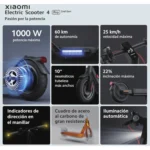 Xiaomi 4 Pro Patinete 60km 25km/h 1000W Patinete Eléctrico Original - Imagen 6
