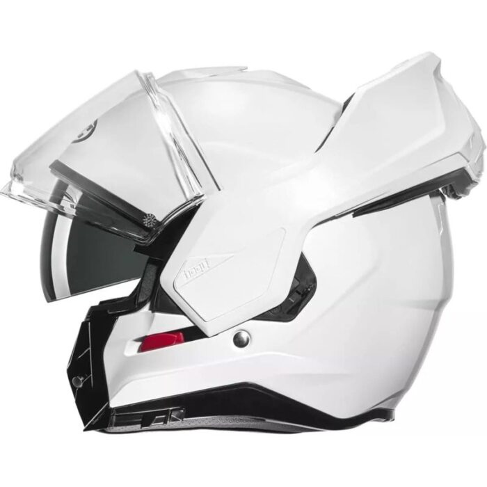 HJC i100 Casco Modular de Moto Blanco Perla Original - Imagen 4