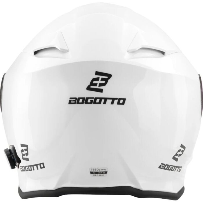 Bogotto H271 BT Bluetooth Casco Blanco Original - Imagen 2