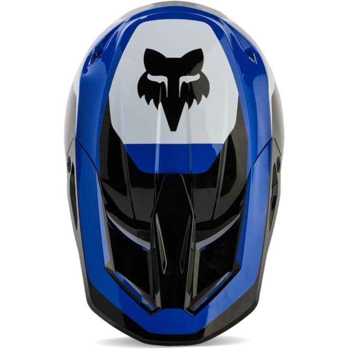 Fox Racing V1 Casco Motocross Azul Original - Imagen 2