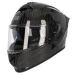 130R Helmets Kashima Carbon Gloss Negro Casco Integral