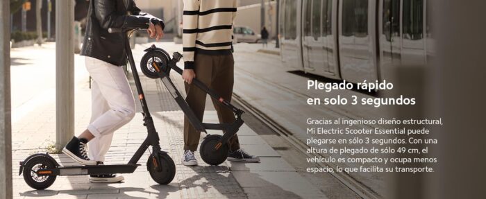 Electric Scooter Essential Xiaomi 20km 20km/h 500W Patinete Eléctrico Original - Imagen 11