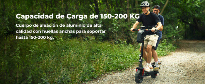 GT2 Todoterreno isinwheel 45km 45km/h 800W Patinete Eléctrico Original - Imagen 17
