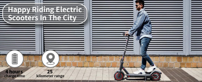 LuvTour 30km Patinete Eléctrico 25km/h 350W Original - Imagen 7