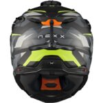 Nexx X.WED3 Trailmania Negro/Amarillo Mate Casco Adventure - Imagen 2