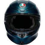AGV K6 Solid Casco Moto Matte Petrolio - Imagen 2