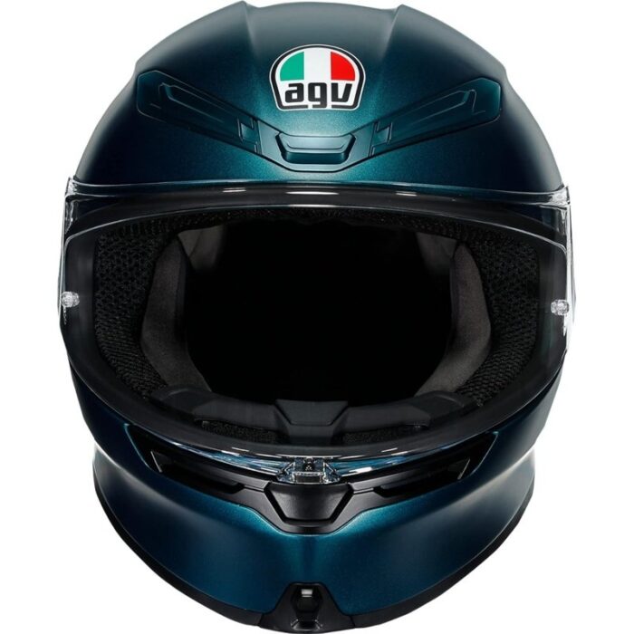 AGV K6 Solid Casco Moto Matte Petrolio - Imagen 2