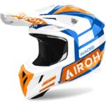 Airoh Aviator Ace 2 Sake Naranja Brillo Casco de Motocross