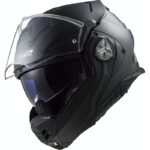 LS2 ADVANT X Modular Solid Mat Black Casco de motocicleta - Imagen 4