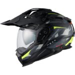 Nexx X.WED3 Trailmania Negro/Amarillo Mate Casco Adventure - Imagen 3