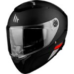 MT Thunder 4 SV Solid A1 Negro Mate Casco Integral - Imagen 4