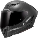 LS2 FF807 Dragon Trax Matt Carbon Casco Integral de Moto Original