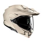 HJC i80 Semi Flat Sand Beige Casco Modular de Motocicleta Original - Imagen 2