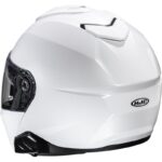 HJC i91 Solid Pearl White Casco Modular Moto Original - Imagen 3