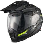 Nexx X.WED3 Trailmania Negro/Amarillo Mate Casco Adventure
