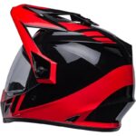 Bell MX-9 Adventure MIPS Negro Brillante/Rojo Casco de Moto Original - Imagen 6