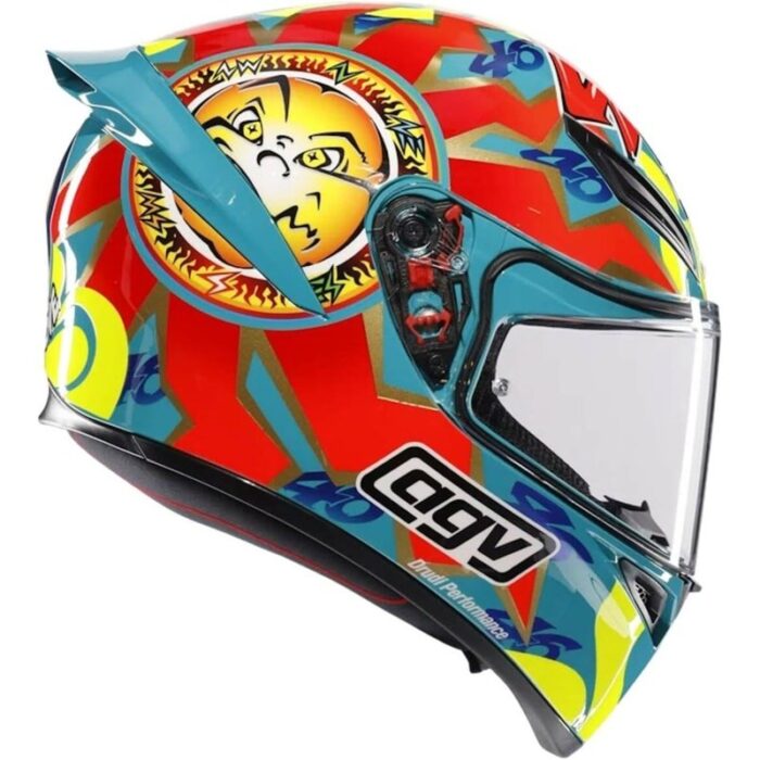 AGV K1 S E2206 Rossi Mugello 1999 Casco Integral de Moto Original - Imagen 3