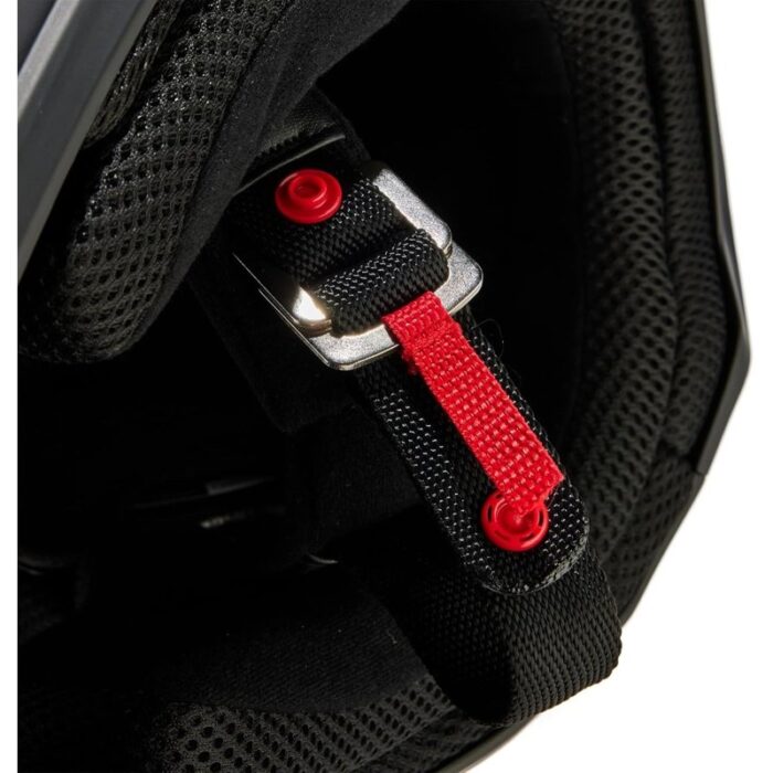 Fox Racing V1 Solid Negro Mate Casco de Bicicleta para Adultos Original - Imagen 5