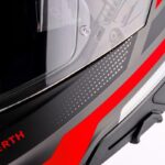 Schuberth S3 Negro Rojo Casco Integral Moto - Imagen 5