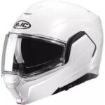 HJC i100 Casco Modular de Moto Blanco Perla Original