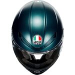 AGV K6 Solid Casco Moto Matte Petrolio Original - Imagen 3