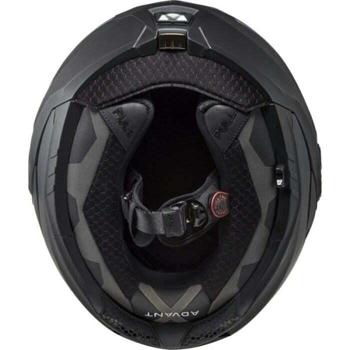 LS2 ADVANT X Modular Solid Mat Black Casco de motocicleta - Imagen 7