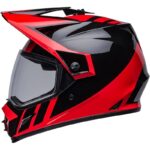 Bell MX-9 Adventure MIPS Negro Brillante/Rojo Casco de Moto Original - Imagen 9