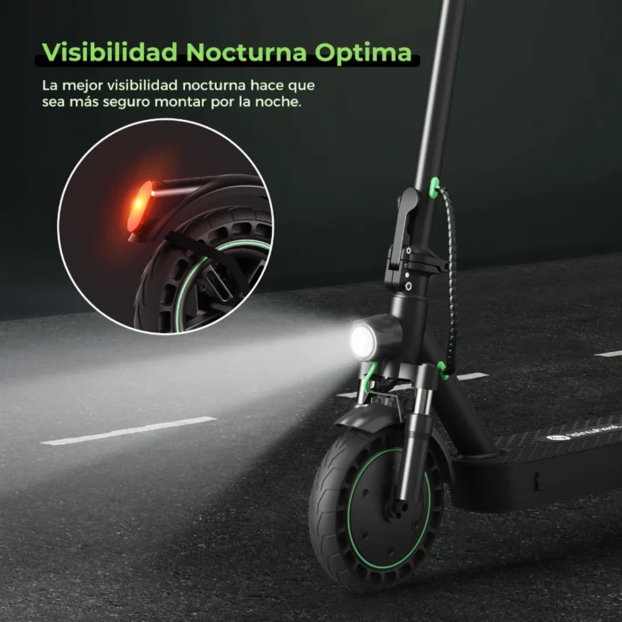 S9Max isinwheel 35km 35km/h 500W Patinete Eléctrico Original - Imagen 6
