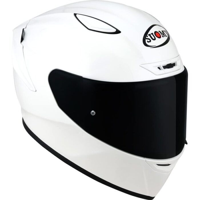 Suomy Casco Track-1 Plain Blanco - Imagen 3