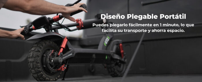 GT2 Todoterreno isinwheel 45km 45km/h 800W Patinete Eléctrico Original - Imagen 18