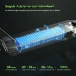 S9Max isinwheel 35km 35km/h 500W Patinete Eléctrico Original - Imagen 22