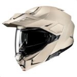 HJC i80 Semi Flat Sand Beige Casco Modular de Motocicleta Original