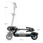 Rockway certificado SmartGyro 45km 25km/h 800W Patinete Eléctrico Original - Imagen 9