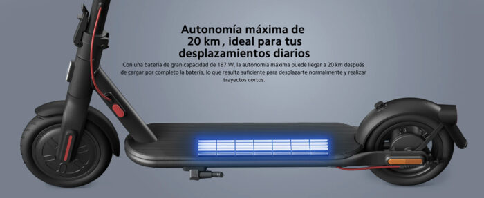 Xiaomi 4 Lite 20km Patinete eléctrico 25km/h 600W Original - Imagen 10