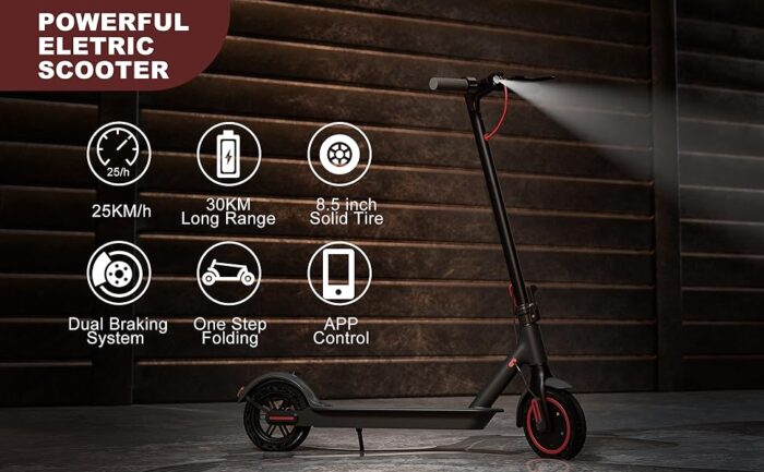 AV01 Aovopro 30km 25km/h 350W Patinete Eléctrico Original - Imagen 6