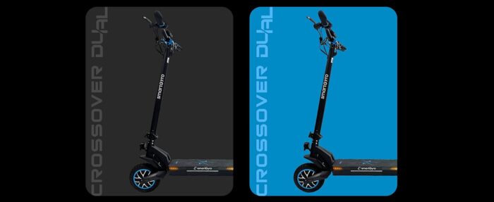 Dual Max 60 km 25 km/h 1000W Smartgyro Crossover Patinete Eléctrico Original - Imagen 16