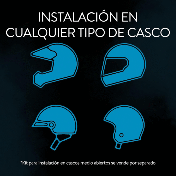 Cardo PACKTALK Edge DMC Intercomunicador Bluetooth Original - Imagen 8