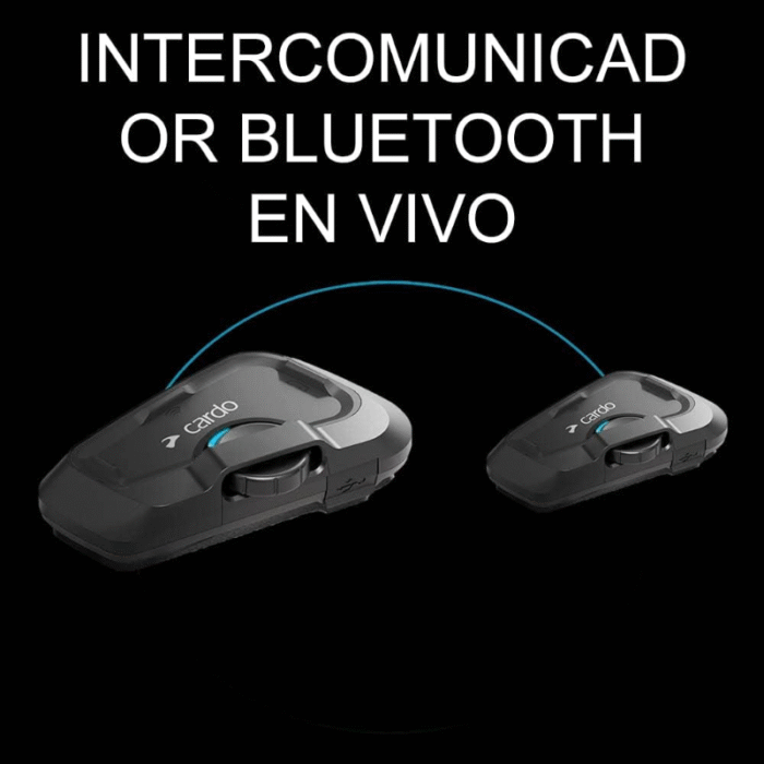 Cardo Freecom 2X Intercomunicador Bluetooth Single Original - Imagen 3
