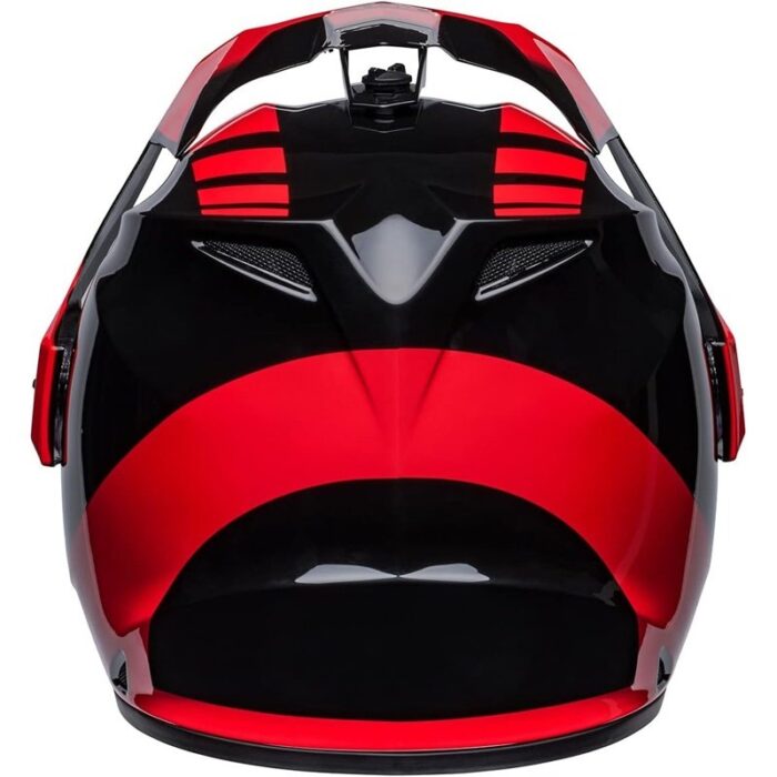 Bell MX-9 Adventure MIPS Negro Brillante/Rojo Casco de Moto Original - Imagen 5