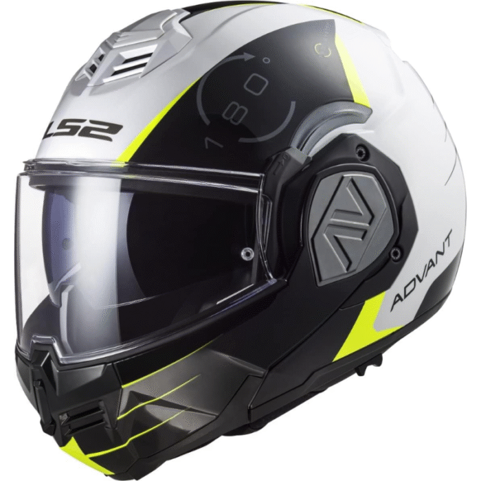 LS2 FF906 Advant Codex Casco Modular Blanco/Negro - Imagen 3
