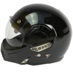 By City 180 Tech R.22.06 Negro Brillante Casco Modular